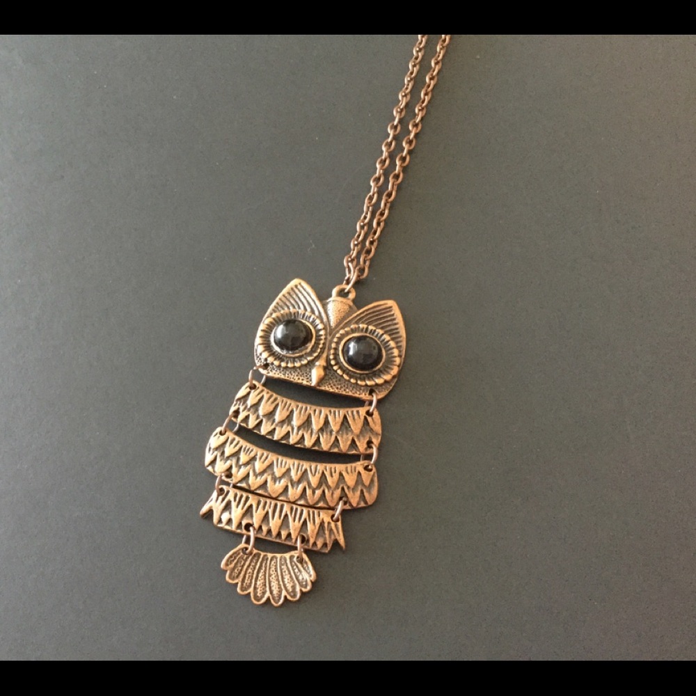 ADORABLE OWL NECKLACE!